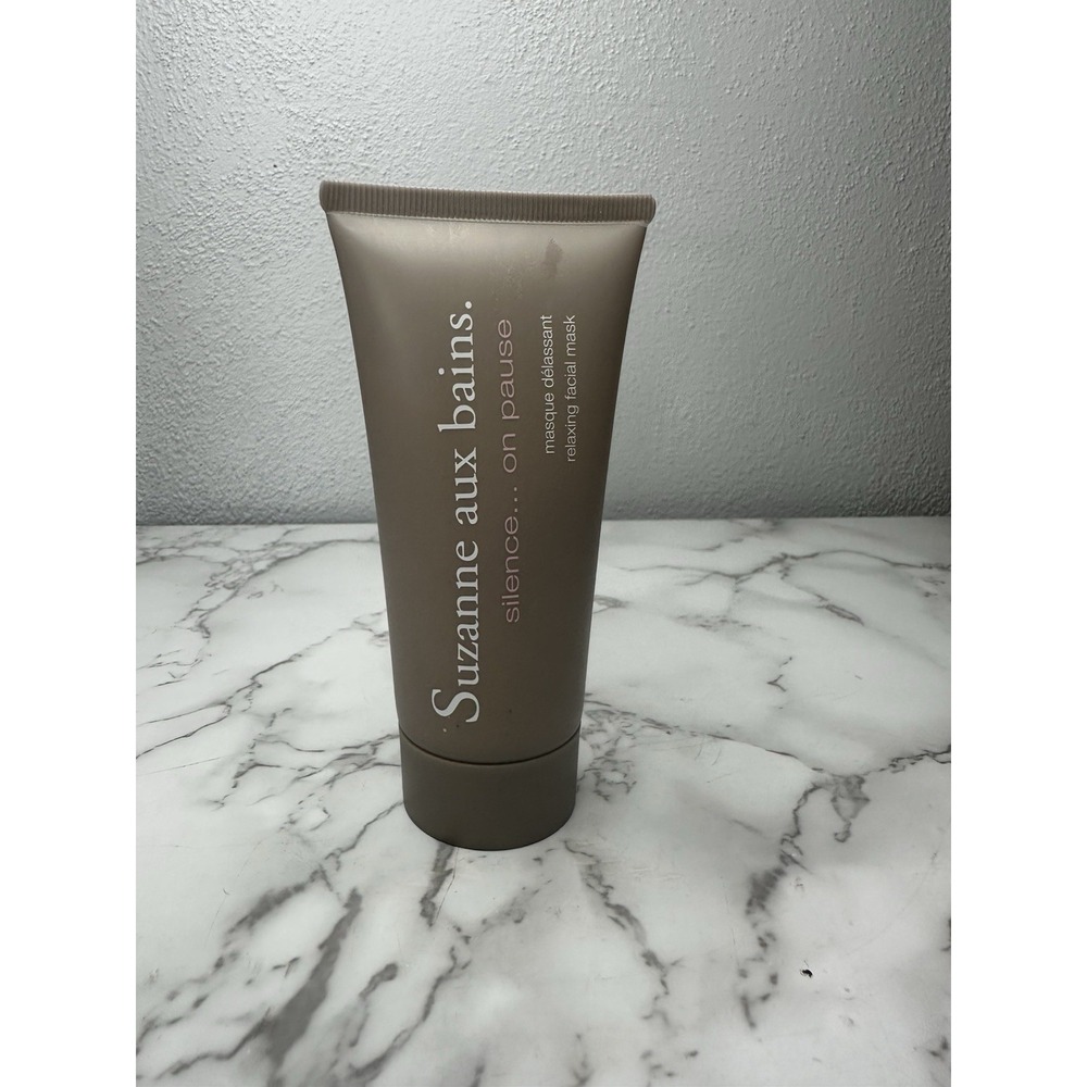 Suzanne Aux Bains Silence.. On Pause Relaxing Face Mask‎  2.6oz NEW